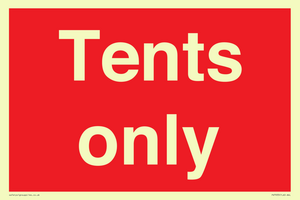 Tents only